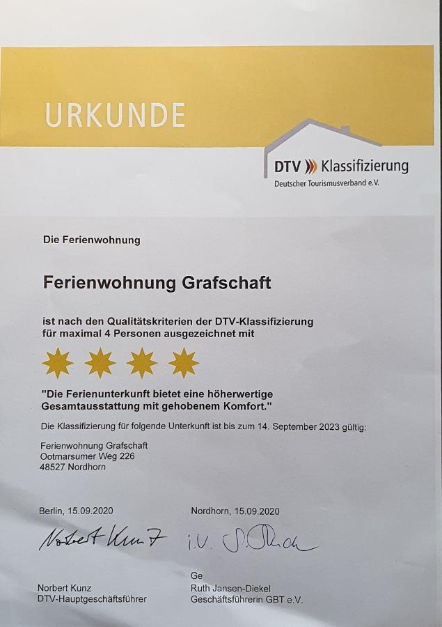 Fewo Grafschaft Нордхорн Экстерьер фото